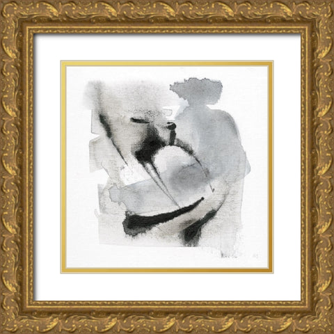 Artesian Spring I Gold Ornate Wood Framed Art Print with Double Matting by Jill, Susan