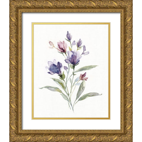 Color Variety IV Gold Ornate Wood Framed Art Print with Double Matting by Robinson, Carol