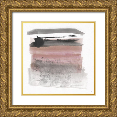 Sundown Turnwood II Gold Ornate Wood Framed Art Print with Double Matting by Jill, Susan