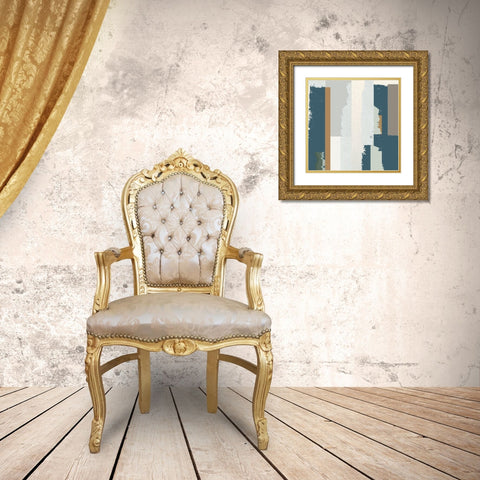Close to the Edge I Gold Ornate Wood Framed Art Print with Double Matting by Jill, Susan