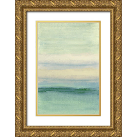 Campania I Gold Ornate Wood Framed Art Print with Double Matting by Jill, Susan