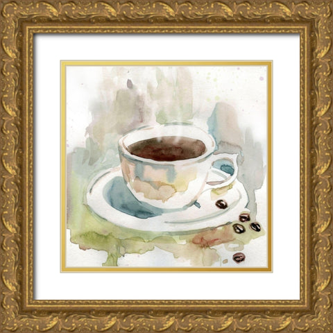 Soft Mornign Blend II Gold Ornate Wood Framed Art Print with Double Matting by Robinson, Carol