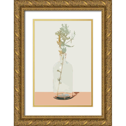 Desert Blossoms I Gold Ornate Wood Framed Art Print with Double Matting by Robinson, Carol