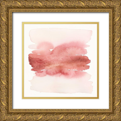 Pinkish II Gold Ornate Wood Framed Art Print with Double Matting by Brockmon, Kristen