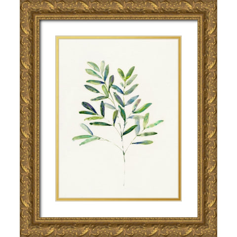 Breath of Spring I Gold Ornate Wood Framed Art Print with Double Matting by Swatland, Sally