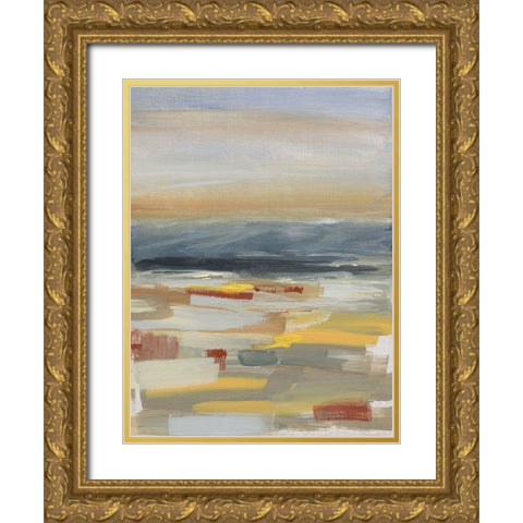 Indian Canyon II Gold Ornate Wood Framed Art Print with Double Matting by Jill, Susan