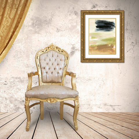 Changing Seasons Gold Ornate Wood Framed Art Print with Double Matting by Jill, Susan