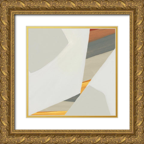 Desert Shadows I Gold Ornate Wood Framed Art Print with Double Matting by Jill, Susan