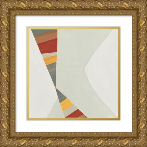 Desert Shadows II Gold Ornate Wood Framed Art Print with Double Matting by Jill, Susan