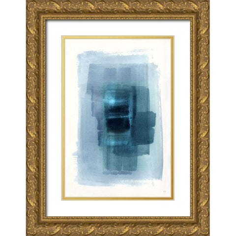 Sky I Gold Ornate Wood Framed Art Print with Double Matting by Jill, Susan