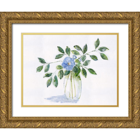 Rustic Simplicity II Gold Ornate Wood Framed Art Print with Double Matting by Swatland, Sally
