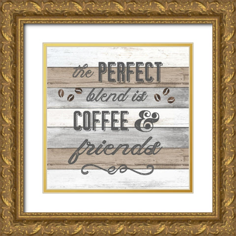Perfect Blend Gold Ornate Wood Framed Art Print with Double Matting by Carpentieri, Natalie
