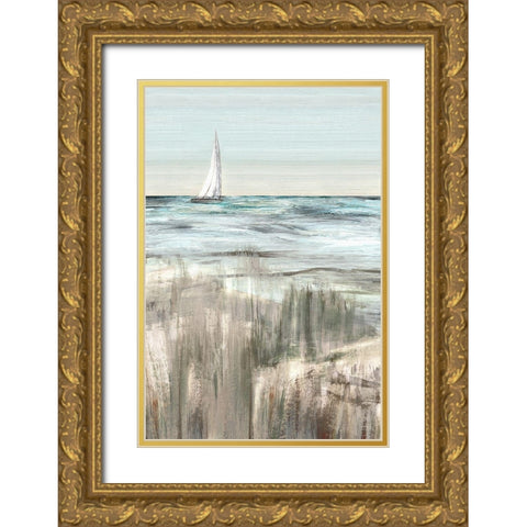 Heading in Dusk I Gold Ornate Wood Framed Art Print with Double Matting by Jill, Susan