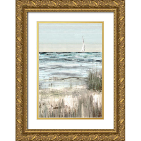 Heading in Dusk II Gold Ornate Wood Framed Art Print with Double Matting by Jill, Susan