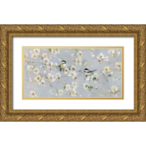 Sweet Song of Summer Gold Ornate Wood Framed Art Print with Double Matting by Swatland, Sally