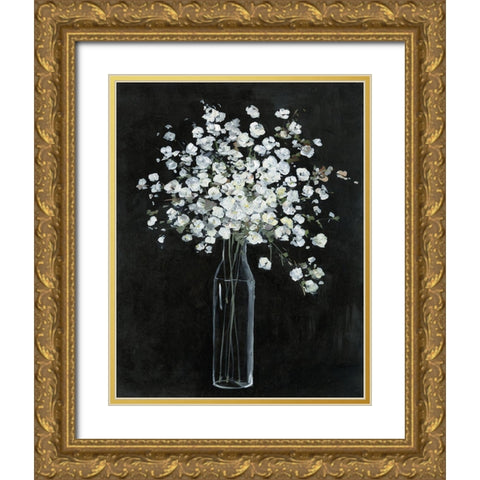 Filled with Spring Gold Ornate Wood Framed Art Print with Double Matting by Swatland, Sally