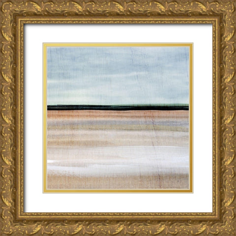 Spacious Skies II Gold Ornate Wood Framed Art Print with Double Matting by Jill, Susan