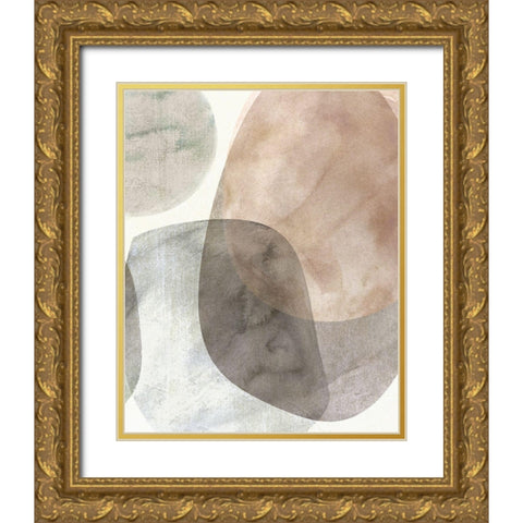 Right Object II Gold Ornate Wood Framed Art Print with Double Matting by Robinson, Carol