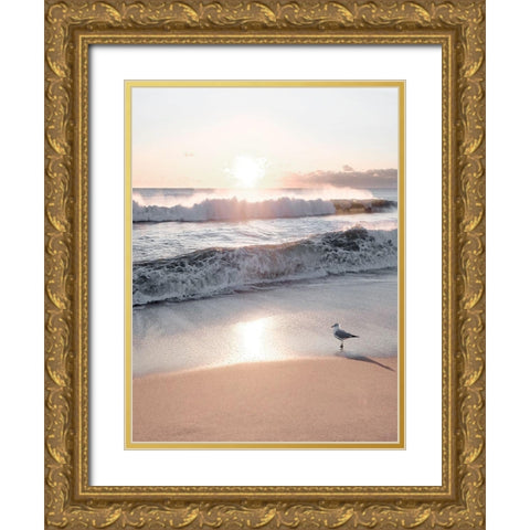 Morning Contemplation Gold Ornate Wood Framed Art Print with Double Matting by Carpentieri, Natalie