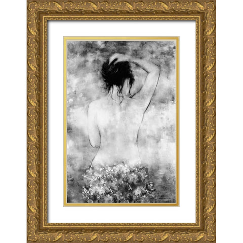 Morning Reflections Gold Ornate Wood Framed Art Print with Double Matting by Orme, E. Anthony