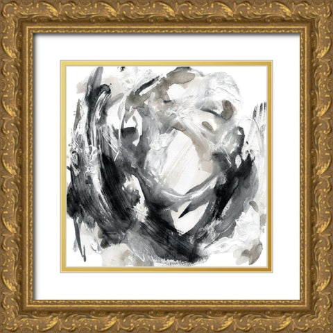 Rotation Gold Ornate Wood Framed Art Print with Double Matting by Robinson, Carol