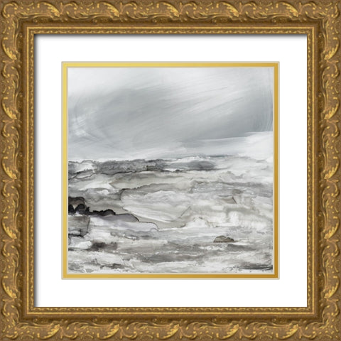 The Tempest Gold Ornate Wood Framed Art Print with Double Matting by Robinson, Carol