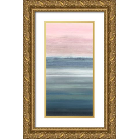 Shore Expanse II Gold Ornate Wood Framed Art Print with Double Matting by Jill, Susan