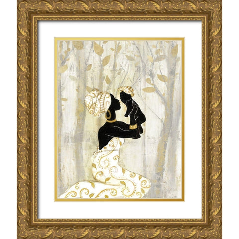 The Next Generation of Me Gold Ornate Wood Framed Art Print with Double Matting by Tava Studios