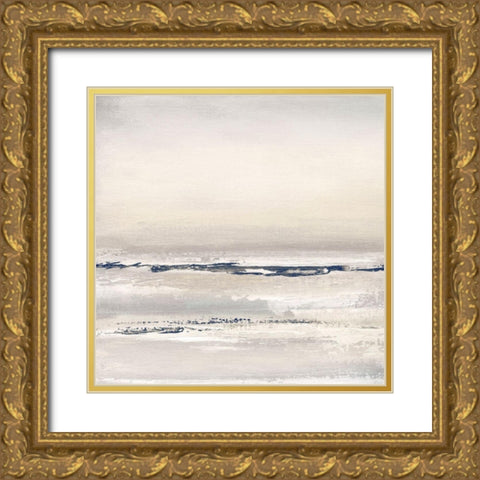 Distant Fog I Gold Ornate Wood Framed Art Print with Double Matting by Tava Studios