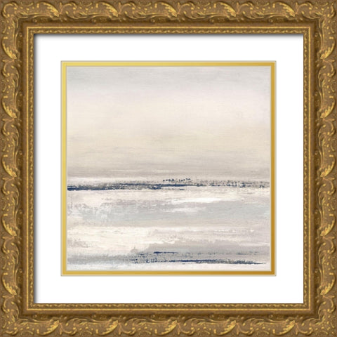 Distant Fog II Gold Ornate Wood Framed Art Print with Double Matting by Tava Studios