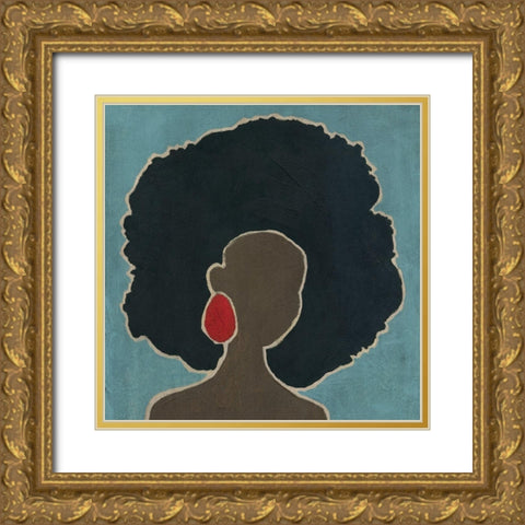 Unity I Gold Ornate Wood Framed Art Print with Double Matting by Robinson, Carol