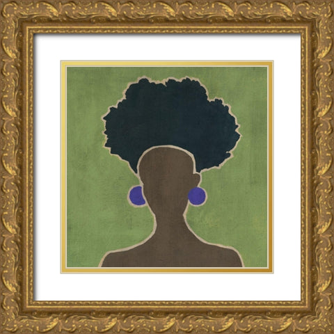 Unity II Gold Ornate Wood Framed Art Print with Double Matting by Robinson, Carol