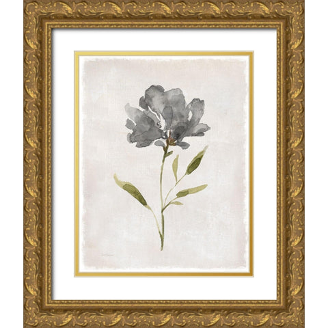 Botanical Beauty II Gold Ornate Wood Framed Art Print with Double Matting by Robinson, Carol