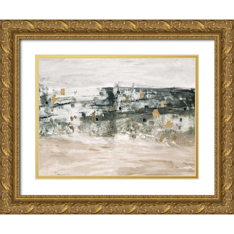Villa Comunale Gold Ornate Wood Framed Art Print with Double Matting by Jill, Susan