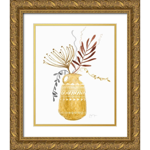 Sunset Meadow Picks I Gold Ornate Wood Framed Art Print with Double Matting by Tava Studios