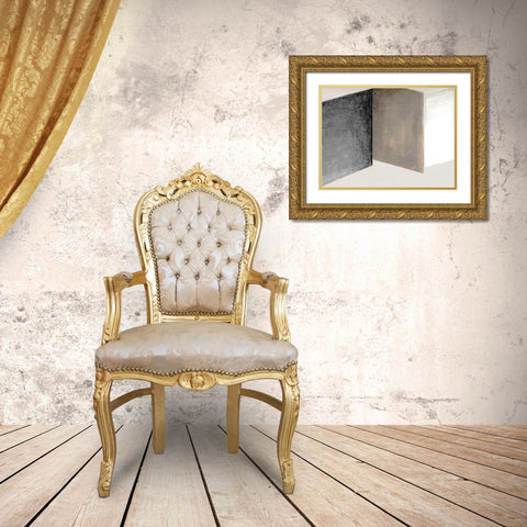 Shape Shift II Gold Ornate Wood Framed Art Print with Double Matting by Tava Studios