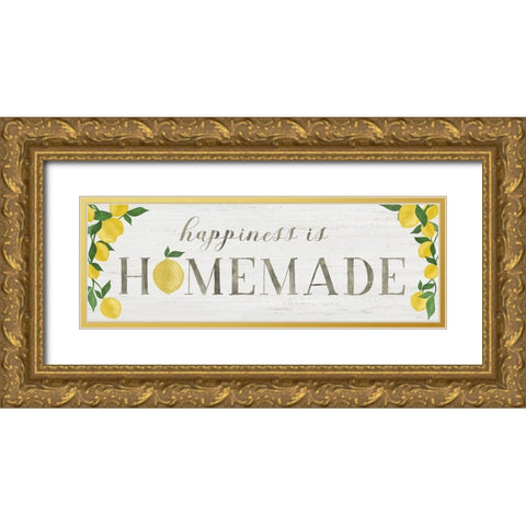 Homemade Gold Ornate Wood Framed Art Print with Double Matting by Carpentieri, Natalie