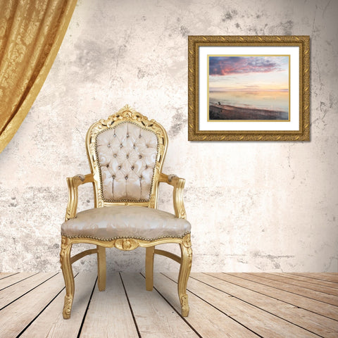 Endless Horizon Gold Ornate Wood Framed Art Print with Double Matting by Weisz, Irene