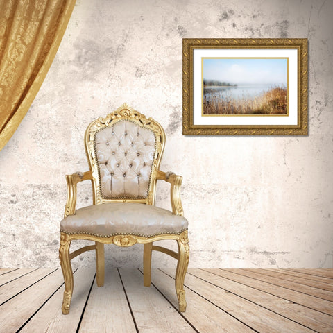 Enjoy Lovely Nature Gold Ornate Wood Framed Art Print with Double Matting by Weisz, Irene
