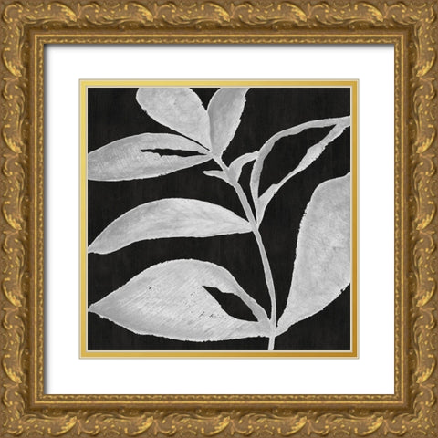 Translucent Silhouette II Gold Ornate Wood Framed Art Print with Double Matting by Jill, Susan