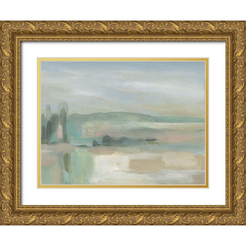 Whispers of Nature Gold Ornate Wood Framed Art Print with Double Matting by Robinson, Carol
