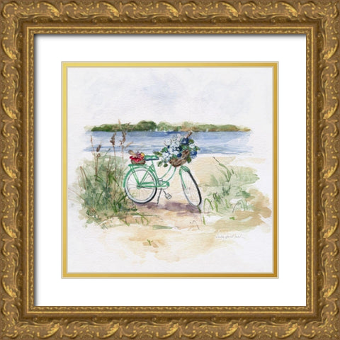 Summer Ride I Gold Ornate Wood Framed Art Print with Double Matting by Swatland, Sally