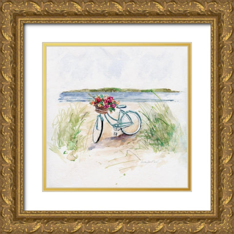 Summer Ride II Gold Ornate Wood Framed Art Print with Double Matting by Swatland, Sally