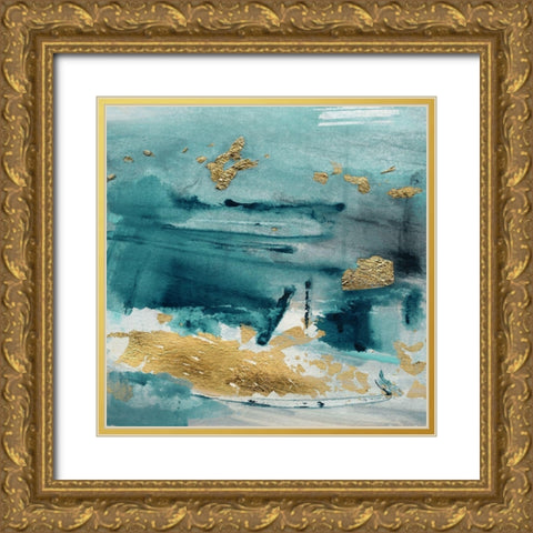 Clear Spring II Gold Ornate Wood Framed Art Print with Double Matting by Jill, Susan