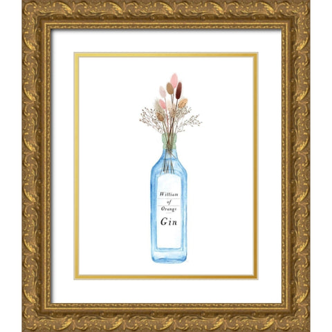 William of Orange Gin Gold Ornate Wood Framed Art Print with Double Matting by Jill, Susan