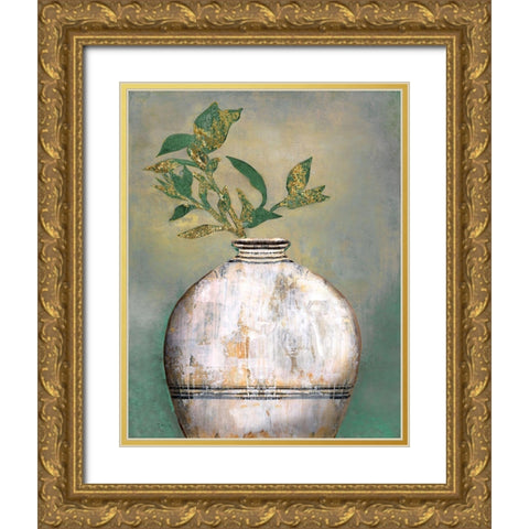 Global Vessel II Gold Ornate Wood Framed Art Print with Double Matting by Tava Studios