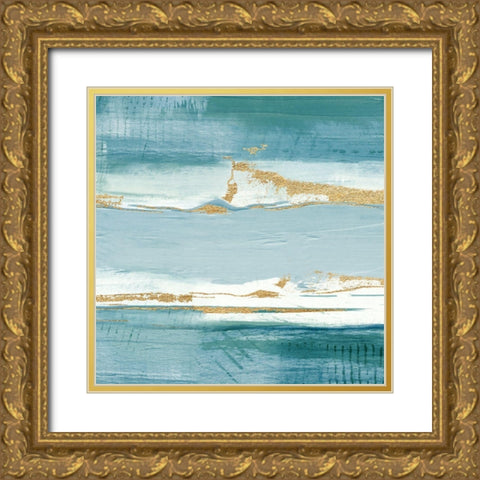 Cool Spring II Gold Ornate Wood Framed Art Print with Double Matting by Jill, Susan