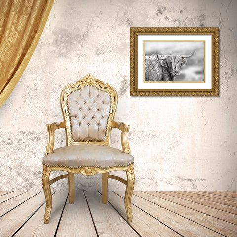 Roaming Isle of Skye Gold Ornate Wood Framed Art Print with Double Matting by Delimont, Danita