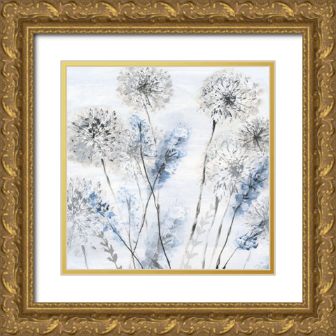 Soft Country Morning I Gold Ornate Wood Framed Art Print with Double Matting by Jill, Susan