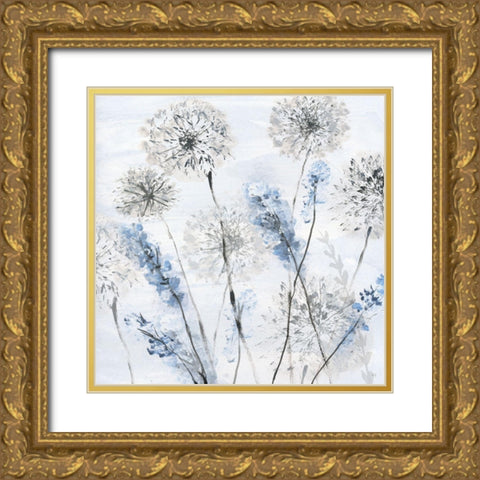 Soft Country Morning II Gold Ornate Wood Framed Art Print with Double Matting by Jill, Susan
